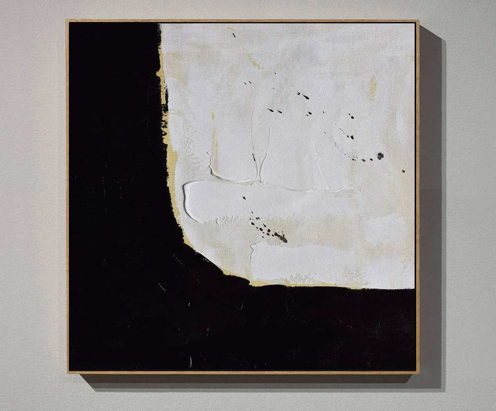 White_Black_Abstract_Textured_Painting_Canvas_Wall_Art_94SAG wall art